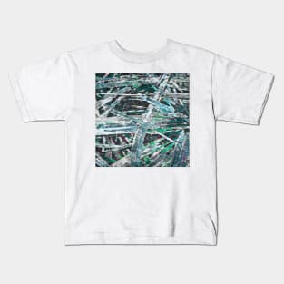 Abstract leaves Kids T-Shirt